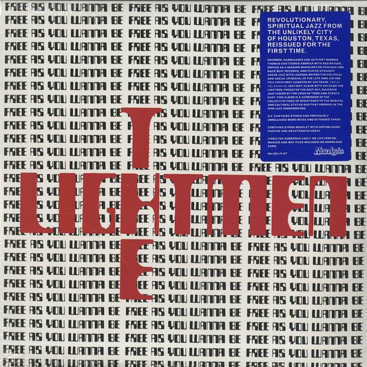The Lightmen Plus One『Free As You Wanna Be』2017年US Now Again 2LP（NA5150）スピリチュアル・ジャズ名盤