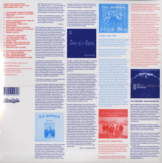 V.A.『Forge Your Own Chains: Heavy Psychedelic and Dirges 1968–1974』US Now-Again 2LP（NA5046）サイケ・ファンク名コンピ back