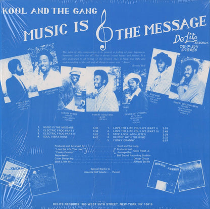 Kool & The Gang / クール＆ザ・ギャング / Music Is The Message (2011)