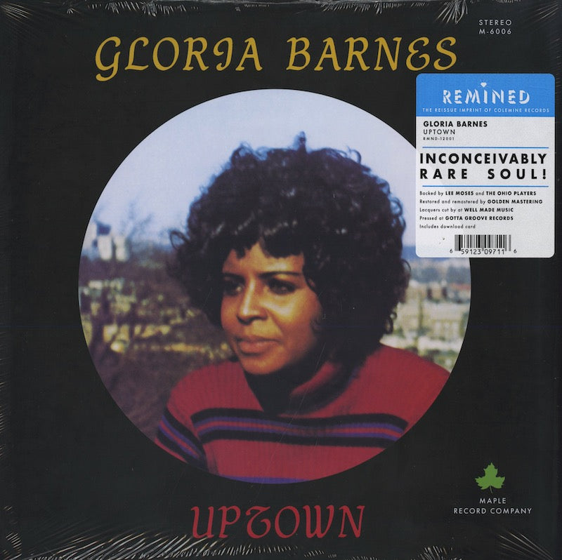 Gloria Barnes『Uptown』2018年US Reminded RecordsリイシューLP（RMND 12001）レディ・ソウル名盤