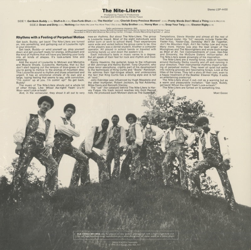 The Nite Liters / ナイト・ライターズ  (1970)