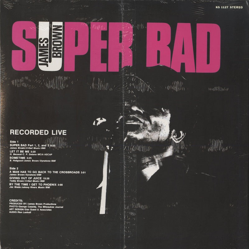 James Brown / ジェームス・ブラウン / Super Bad (1127)