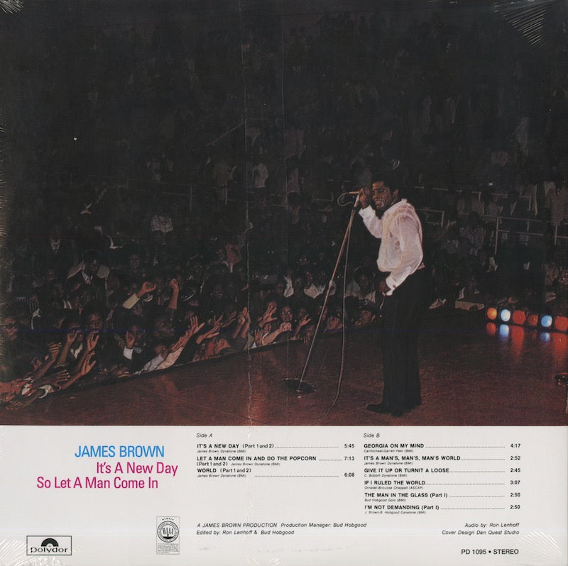 James Brown / ジェームス・ブラウン / It’s A New Day - Let A Man Come In
