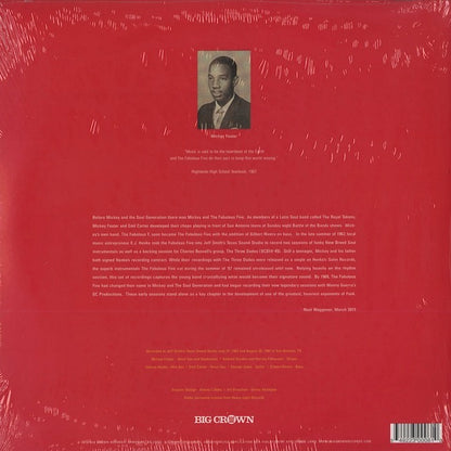 Mickey and The Fabulous Five – Mickey and The Fabulous Five EP (BC006-10) US Big Crown Records｜新品10inch