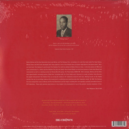 Mickey and The Fabulous Five – Mickey and The Fabulous Five EP (BC006-10) US Big Crown Records｜新品10inch