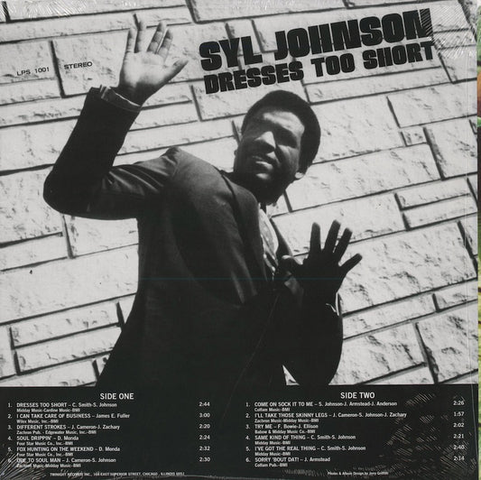 Syl Johnson - Dresses Too Short (NUM1207) 2021 US Numero Group｜新品LP back