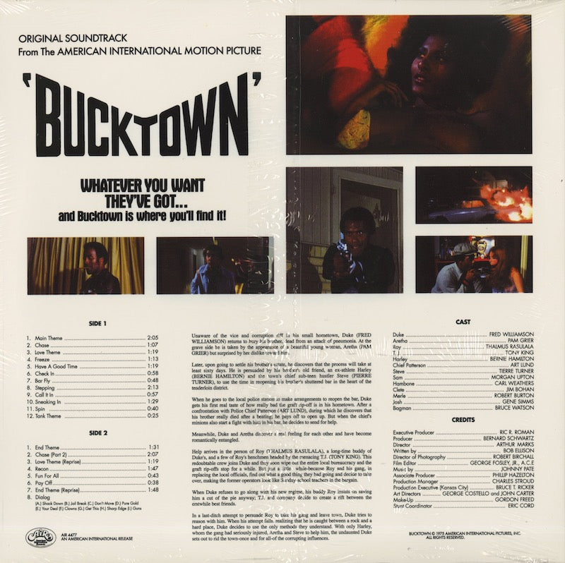 Johnny Pate / ジョニー・ペイト / Bucktown -OST (4477)