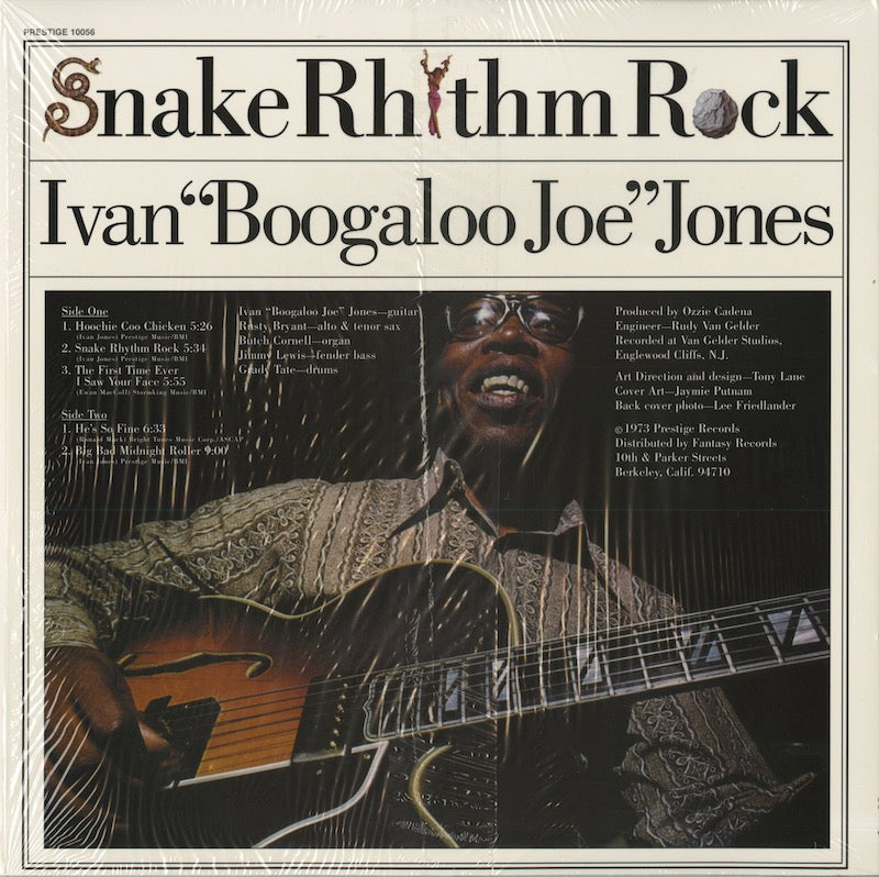 Ivan Boogaloo Joe Jones / アイヴァン・ブーガルー・ジョー・ジョーンズ / Snake Rhythm Rock (PRST-10056)