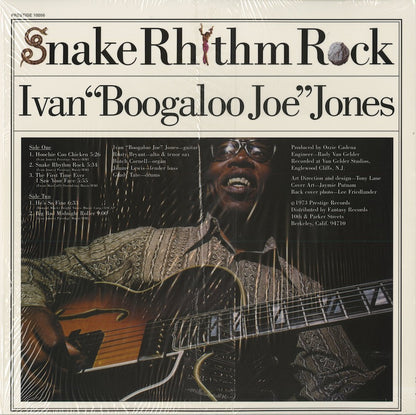 Ivan Boogaloo Joe Jones / アイヴァン・ブーガルー・ジョー・ジョーンズ / Snake Rhythm Rock (PRST-10056)