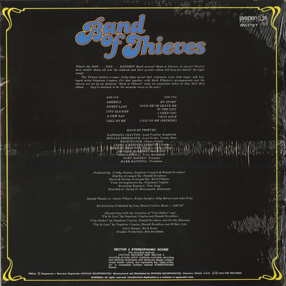 Band Of Thieves / バンド・オブ・チーヴス / Band Of Thieves (1727)