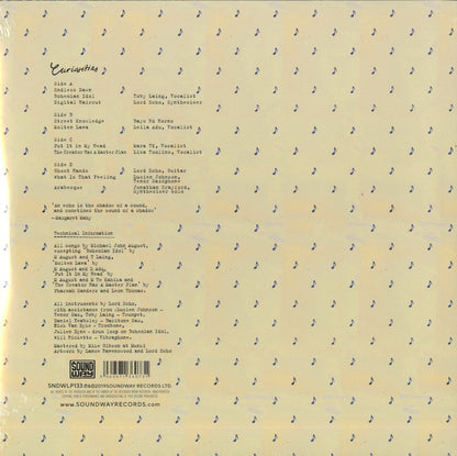 Lord Echo / ロード・エコー / Curiosities -2LP (SNDWLP133)