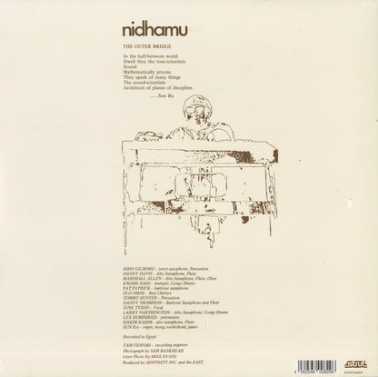 Sun Ra / サン・ラ / Nidhamu (STRUT228LP)