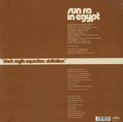Sun Ra / サン・ラ / Dark Myth Equation Visitation (STRUT227LP)
