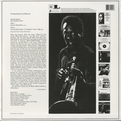 Miles Davis / マイルス・デイヴィス / In A Silent Way (180g)