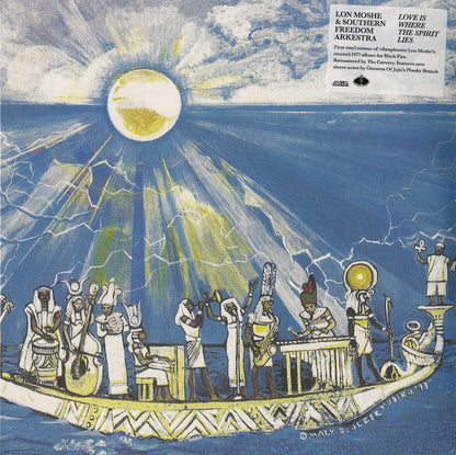 Lon Moshe & Southern Freedom Arkestra『Love Is Where The Spirit Lies』UK Strut 2LP（STRUT239LP）初アナログ化 スピリチュアル・ジャズ