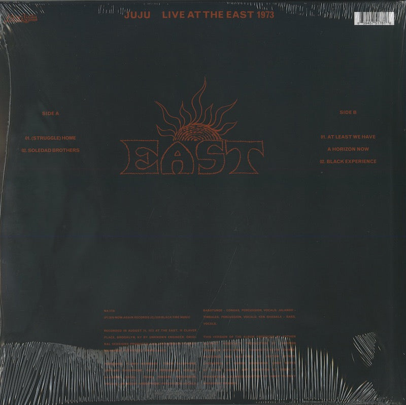 Ju Ju / ワンネス・オブ・ジュジュ / Live At East 1973 (NA5178LP)