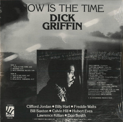 Dick Griffin / ディック・グリフィン / Now Is The Time (504)