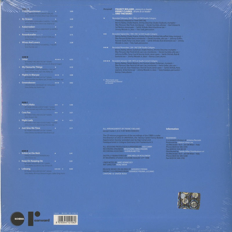 The Kenny Clarke - Francy Boland Big Band / Our Kinda Strauss -2LP (RW106LP)