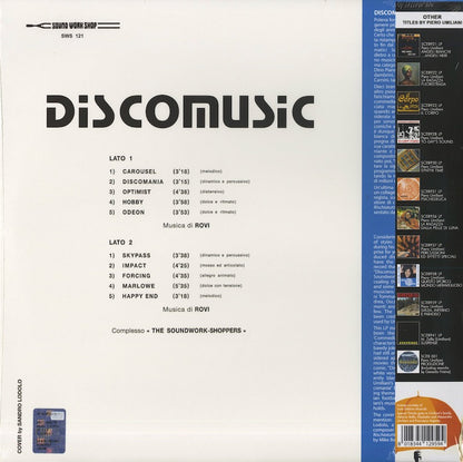 Piero Umiliani / ピエロ・ウミリアーニ / Discomusic -LP+CD (SCEB959 LP)