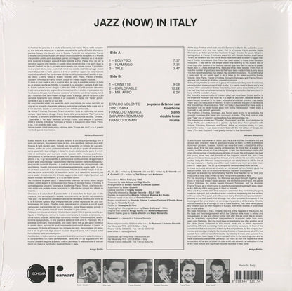 Eraldo Volonte / エラルド・ヴォランテ / Jazz (Now) In Italy (RW115LP)