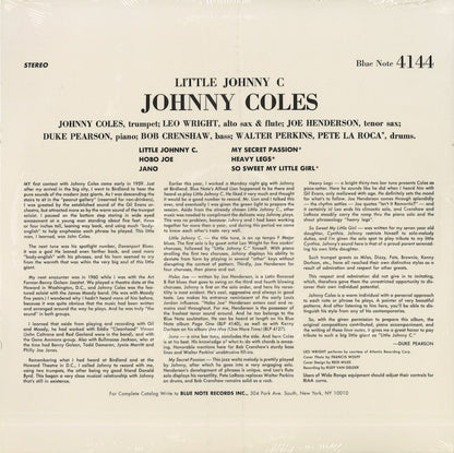 Johnny Coles / ジョニー・コールズ / Little Johnny C (4144)