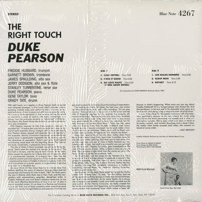 Duke Pearson / デューク・ピアソン / The Right Touch