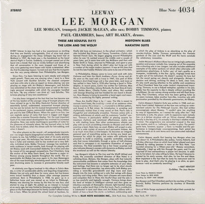 Lee Morgan / リー・モーガン / Lee Way