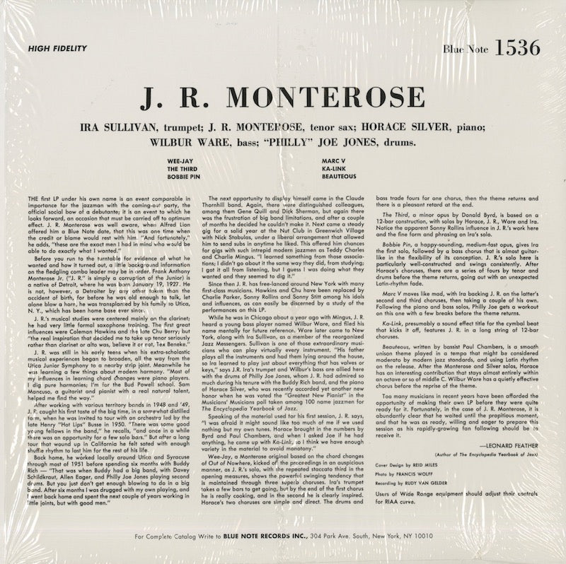 J.R. Monterose / J.R.モンテローズ / J.R. Monterose (1536)
