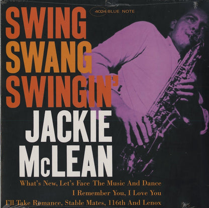 Jackie McLean / ジャッキー・マクリーン / Swing Swang Swingin' (4024)