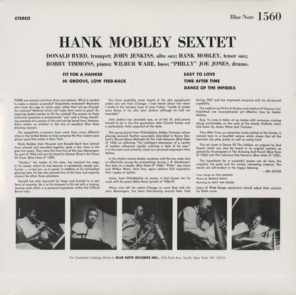 Hank Mobley / ハンク・モブレー / Hank (1560)