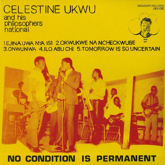 Celestine Ukwu - No Condition Is Permanent (MRI-136) 2022 US Mississippi Records｜新品LP back