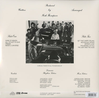 Lemuria - Lemuria (PLP-7807/8C) 2022 JPN P-Vine｜新品2LP レムリア back