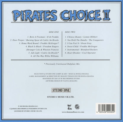 V.A./ Pirates Choice 2 - Studio One (RSCSLP-003)