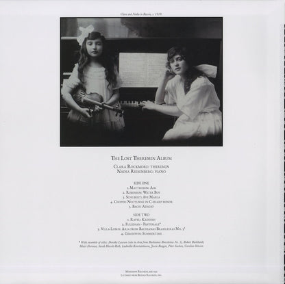 Clara Rockmore  / クララ・ロックモア / The Lost Theremin Album (MRI-130)