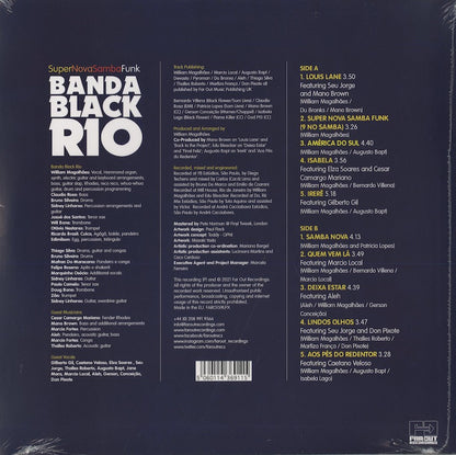 Banda Black Rio / バンダ・ブラック・リオ / Super Nova Samba Funk (Yellow Vinyl) (FARO159LPX)