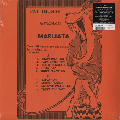 Pat Thomas / パット・トーマス / Pat Thomas Introduces Marijata (180g) (MRBLP158)