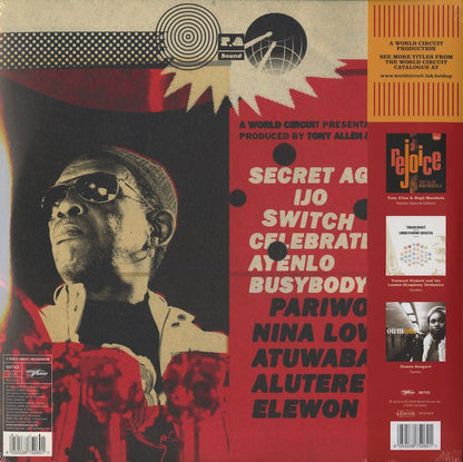 Tony Allen / トニー・アレン / Secret Agent (180g) -2LP (WCV082R)