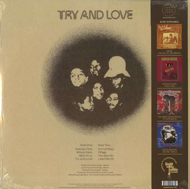 Ofege / Try And Love (TWM20)