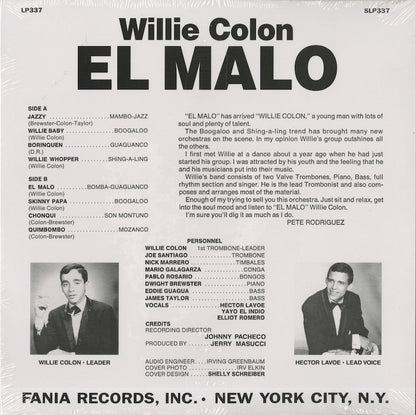Willie Colon / ウィリー・コロン / El Malo (337)