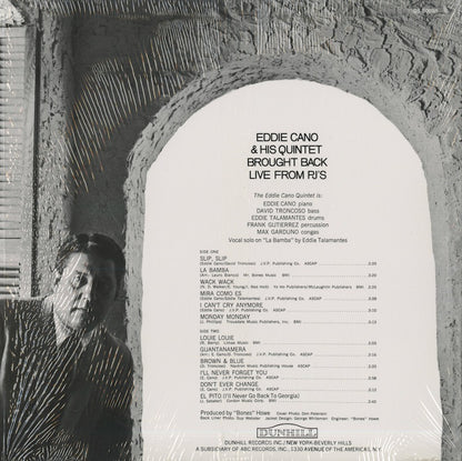 Eddie Cano – Brought Back Live From P.J.’s LP US リイシュー