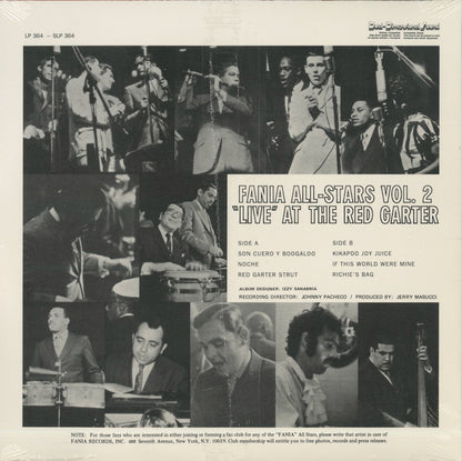 Fania All Stars / ファニア・オール・スターズ / Live At The Red Garter Vol.2 (364)