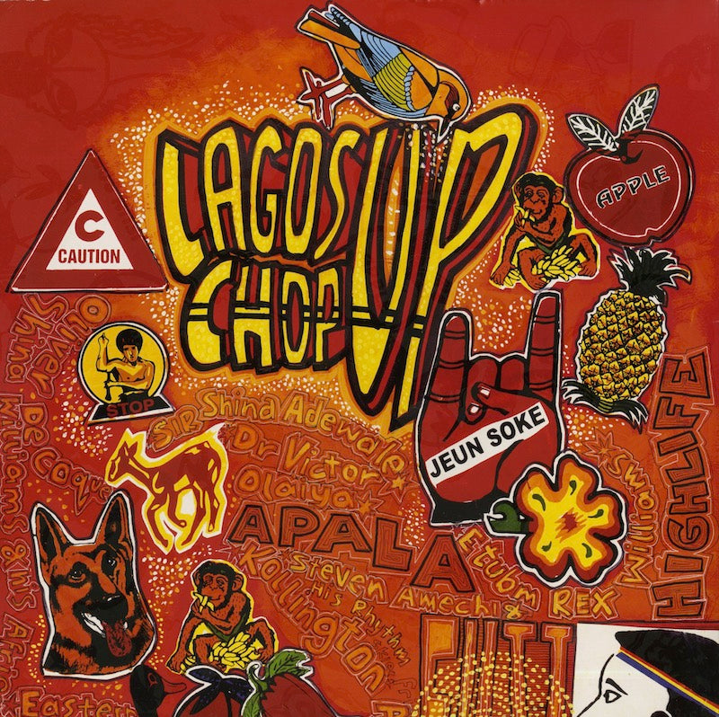 V.A./ Lagos : Chop Up - Fuji And Afrobeat, Highlife And Juju -2LP (HJRLP 15)