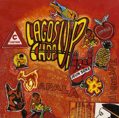 V.A./ Lagos : Chop Up - Fuji And Afrobeat, Highlife And Juju -2LP (HJRLP 15)