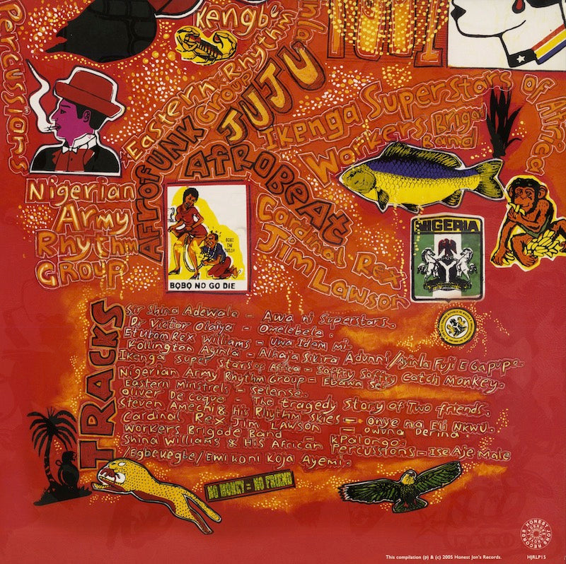 V.A./ Lagos : Chop Up - Fuji And Afrobeat, Highlife And Juju -2LP (HJRLP 15)