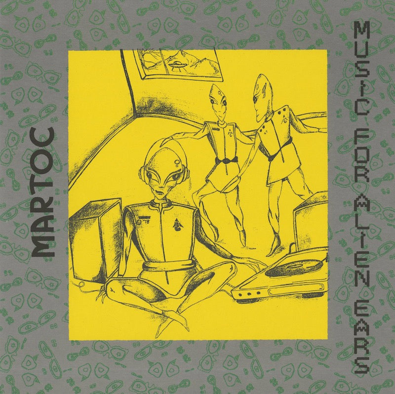Martoc『Music For Alien Ears』JPN EM Records LP（EM1124LP）電子音楽／インダストリアル重要アンソロジー
