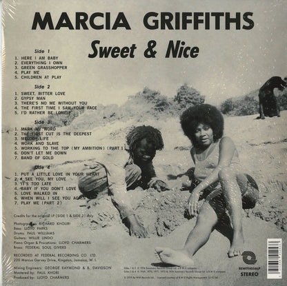 Marcia Griffiths / マーシャ・グリフィス / Sweet Bitter Love -2LP (BEWITH056LP)
