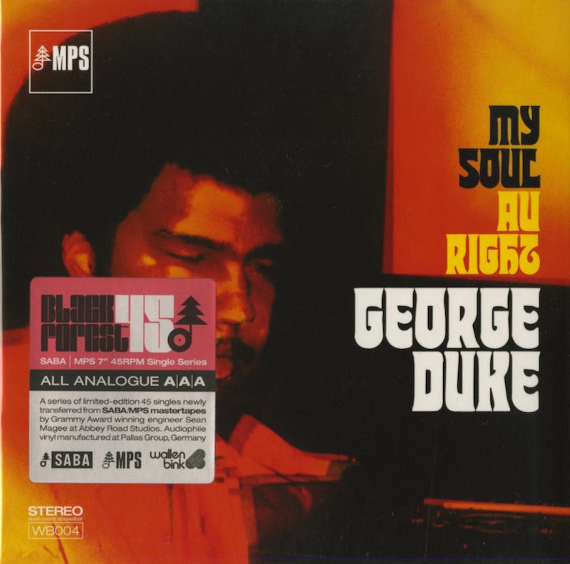 George Duke / ジョージ・デューク / My Soul / Au Right -7 (WB004)