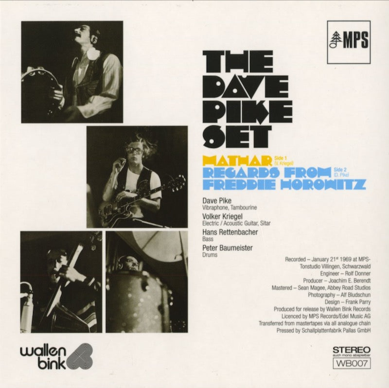 The Dave Pike Set / デイヴ・パイク・セット / Mothar / Regards From Freddie Horowitz -7 (WB007)