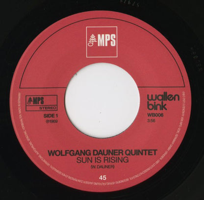 Wolfgang Dauner Quintet – Sun Is Rising / A Day In The Life (WB006) 7inch 2021 GER Wallenbink｜新品7inch