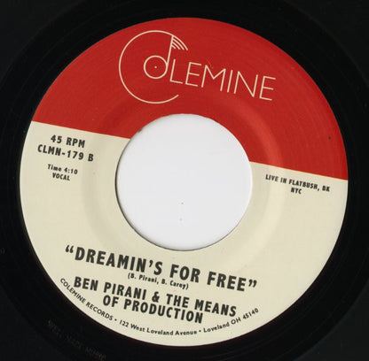Ben Pirani / ベン・ピラニ / That’s The Way It Goes / Dreamin’s For Free -7 (CLMN-179)